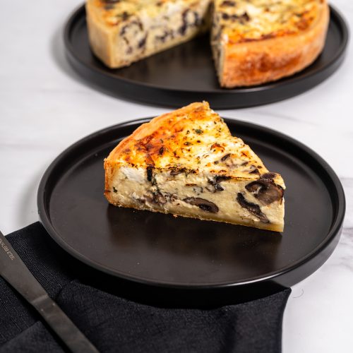 Quiche aux champignons
