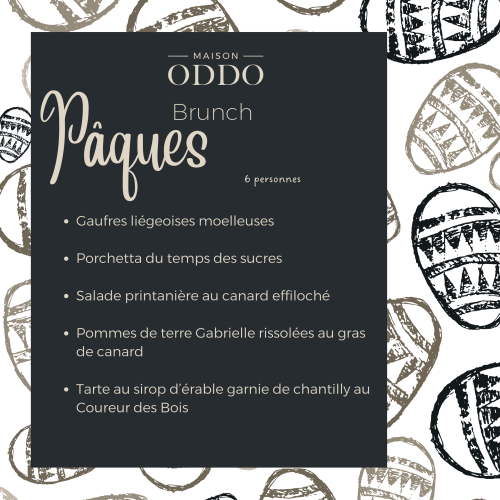 Brunch de Pâques – 6 personne